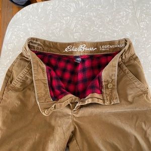 Eddie Bauer Flannel-lined Pants